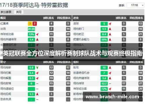 英冠联赛全方位深度解析赛制球队战术与观赛终极指南