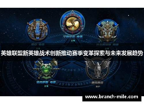 英雄联盟新英雄战术创新推动赛季变革探索与未来发展趋势